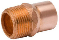 10 Pk 1/2" Mip Adapter