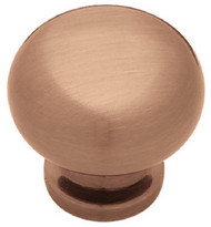 1-1/8" Sat Red Rnd Knob