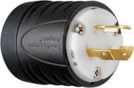 20a Blk/wht Lock Plug