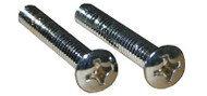 2pk Chr Faceplate Screw