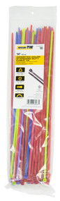 100pk 14" Std Tie Asstd