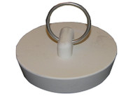 1-5/8" Wht Sink Stopper