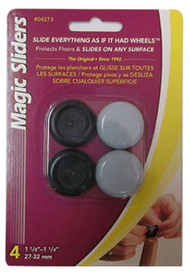 4pk 1-1/4" Rnd Slider