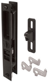Blk Key Glas Dr Handle
