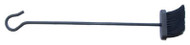 30" Blk Fireplace Brush