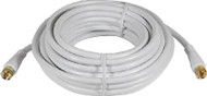 25' Wht Rg6 Coax Cable