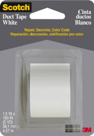 1.5x5yd Wht Duct Tape