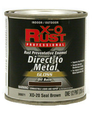 Xo 1/2pt Brn Oil Base