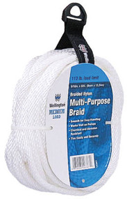 5/16"x50' Wht Nyl Cord