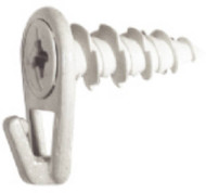 4ct Sm Wht Picture Hook
