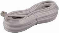25' Wht Mod Line Cord