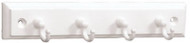 4hook Wht/wht Key Rail