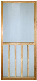 2'8"vert Bar Wd Scrdoor