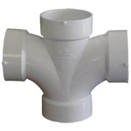 1-1/2" Dbl Sanitary Tee