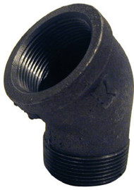 1-1/4 Blk Street Elbow