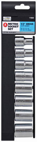 Mm 8pc 1/2dr Met Socket