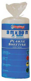 3x50 4mil Clr Sheeting