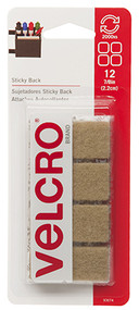 7/8" Bge Velcro Square