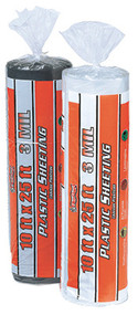 10x25 3mil Blk Sheeting
