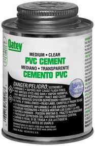 4oz Clr Med Pvc Cement