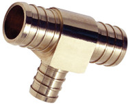 3/4x3/4x1/2brs Barb Tee