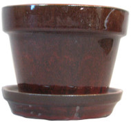 6-3/4" Tropical Red Pot