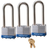3pk 1-3/4" Padlock