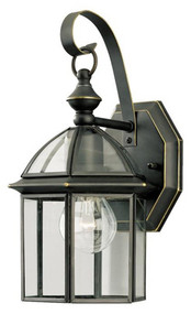 1lgt Brz Wall Lantern