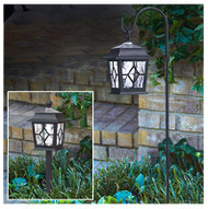 Fs Blk Dual Led Lantern