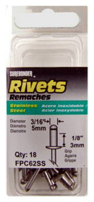 18pk Short Ss Rivet
