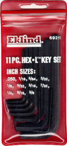 11pc Hex-l Key Set