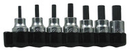 7pc Metric Hex Bit Set