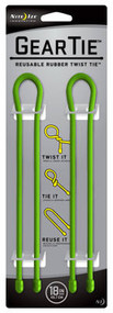 2pk 18" Lime Gear Tie