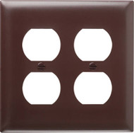 Brn 2g 2dplx Wall Plate