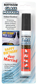 Blk Glass Marker