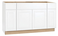 60"wht Sink Bas Cabinet