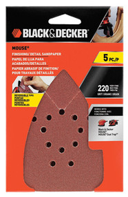 5pk 220g Fine Sandpaper