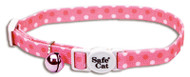 12" Adj Pnk Cat Collar