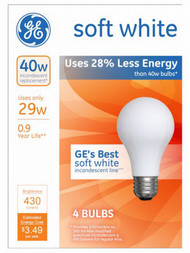 Ge4pk 29w Wht Halo Bulb