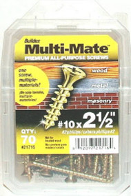 70pk #10x2-1/2" Screw