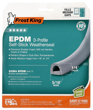 3/8x1/4x17 Gry Tape