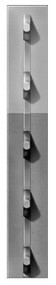 1.33x5 Gry Stud T Post