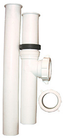 1-1/2"wht Disp Conn Kit