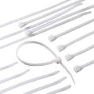 100pk 11" Wht Cable Tie