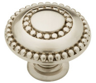 1-3/8" Ni Dbl Bead Knob