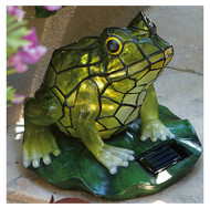 Sol Stained Glass Frog