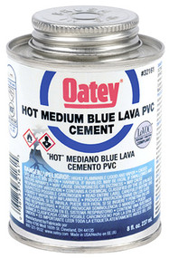 8oz Blu Lava Pvc Cement