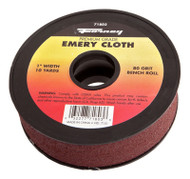 80g 1"x10yd Emery Cloth