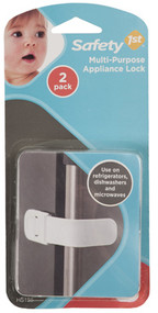 2pk Wht Appliance Lock