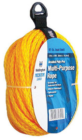 1/4x100 Yel Poly Rope